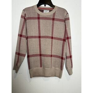 Faze 1 Kid's Sweater Beige With Red Size M 10/12